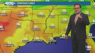New Orleans Weather: Gradual warm up through the weekend