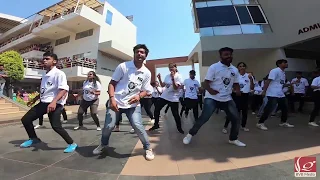 KLETech students  Flash Mob at KLE IT