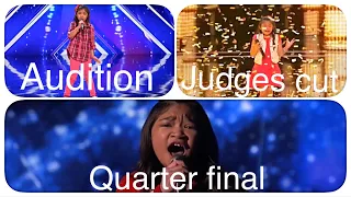 Angelica Hale - All performances on America's Got Talent/ road to finals