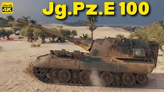 World of Tanks 6 Kills 9k damage Jagdpanzer E 100 | 4K Video | - My battle My rules