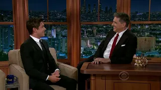 Late Late Show with Craig Ferguson 4/25/2013 Zac Efron, Anna Quindlen