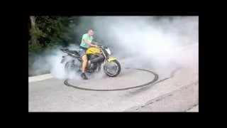 Yamaha xj6 burnout Akrapovic