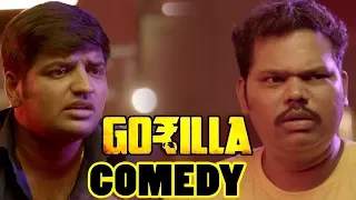 Gorilla Movie Comedy Scenes | Part 1 | Jiiva | Shanili Pandey | Sathish | Yogi Babu | Rajendran