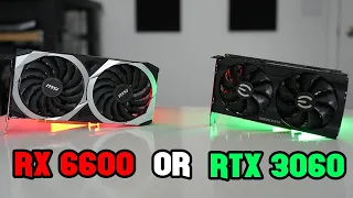 RX 6600 vs RTX 3060 - Which Should You Buy?