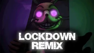 FNAF Song: "Lockdown" by SharaX (Remix) - Remake | Lyric Video