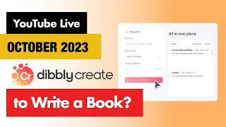 Write Your Book with Dibbly Create