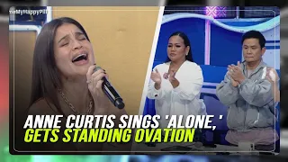 Anne Curtis sings a cappella, gets standing ovation from TNT judges | ABS-CBN News