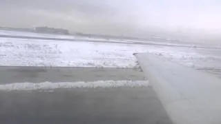 Luxair Luxembourg Airlines Embraer 145 landing at Paris Charles de Gaulle airport (France)