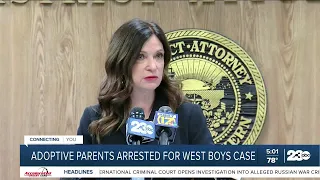 Adoptive parents arrested for West Boys case