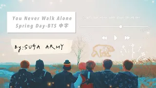 【韓繁中字 BTS】You Never Walk Alone:Spring Day 韓中字  |||SUGA ARMY|||