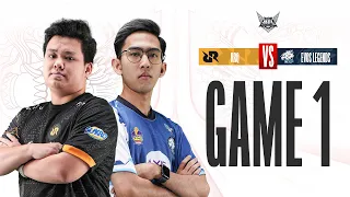 RRQ vs EVOS LEGENDS | Playoffs DAY 3 - MATCH 1 GAME 1 #MPLIDS11