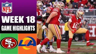 Los Angeles Rams vs San Francisco 49ers FULL GAME 3rd QTR (1/7/23)  WEEK 18 | NFL Highlights 2024