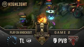 Team Liquid  vs Phong Vũ Buffalo GAME 2 (MSI PLAY-IN 하이라이트/19.05.06)[2019 MSI]