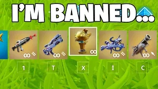 I Used 101 Banned Fortnite Items!