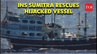 Watch Indian Navy's Daring Rescue of Iranian ship from Dangerous Somalian Pirates in Arabian Sea