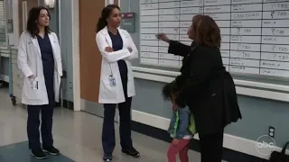 Amelia, Maggie and Bailey | Grey's anatomy season 18x17 | scene 1