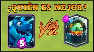 DRAGÓN ELÉCTRICO vs DRAGÓN INFERNAL | BATALLA ÉPICA 1 vs 1 Clash Royale