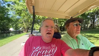 07-27-23 Bill Gaither shows me his property, where he grew up and where he'll be laid to rest.