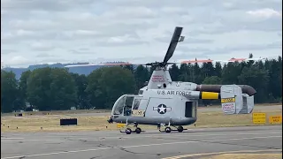 Last Known One Flying in the World |Kaman HH-43 Huskie Helicopter | Aircraft Firefighting & Rescue