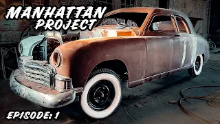 Manhattan Project: Matt's 1949 FRAZER Manhattan Kustom. Episode 1