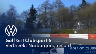 Golf GTI Clubsport S verbreekt Nürburgring record