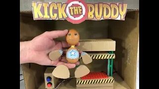 Buddy Antistress make of eggs VS Press. Kick the Buddy. DIY