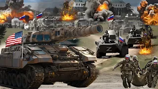 May 4th, BIG LOSS! 9,000 Russian Ammunition Supplier Vehicles Bombarded by US Troops