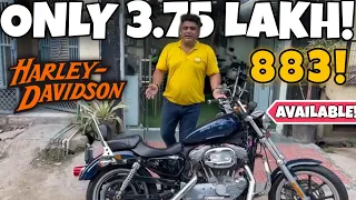 Harley Davidson || superlow 883 || Jagdamba superbikes || only 3,75 lk