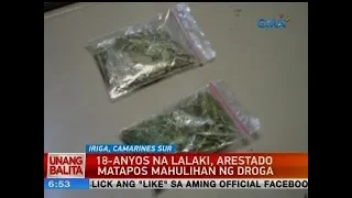 UB: 18-anyos nalalaki, arestado matapos mahulihan ng droga