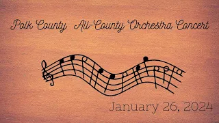 The Polk County Public School All County Orchestra Concert