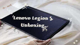 Unboxing Lenovo Legion 5