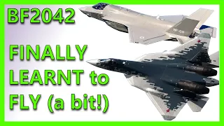 BATTLEFIELD 2042: Flying Jets is HUGE Fun! (F35 & Su-57 Vehicle Gameplay)