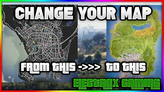 How to change map to colourful one in GTA V RP FIVEM !! ||ElecTroX Gaming|| #gta5rp #fivem