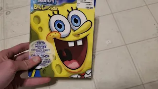 My SpongeBob Squarepants VHS/DVD Collection (25th Anniversary edition)