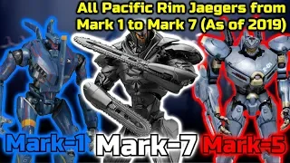 ALL ACTIVE & DESTROYED MARK 1-7 JAEGERS FROM PACIFIC RIM AS OF 2019