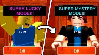 SUPER LUCKY MODE to SUPER MYSTERY MODE [+SUPER HARD MODE] - DOORS Hotel+ Update