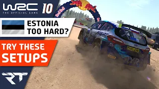 WRC 10 | Ford Fiesta Rally2 | Estonia SETUPS