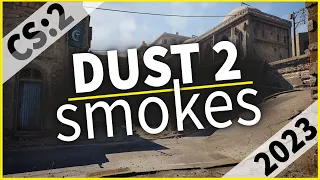 Counter Strike 2 : DUST 2 - 25 essential smokes