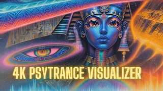 Ancient Mysteries - 4K Psytrance AI Visualizer