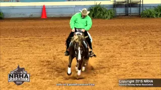 See U Saturday Night Arno Honstetter 2015 NRHA Futurity 2nd Go