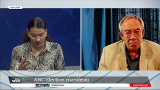 ANC Election Manifesto 2024 | Prof. Dirk Kotze gives analysis