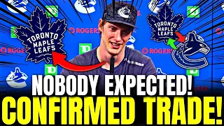 TORONTO MAPLE LEAFS CONFIRMED! FOR THIS NOBODY EXPECTED! TYLER MYERS IN THE LEAFS! MAPLE LEAFS NEWS