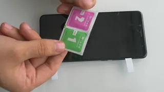 Как наклеить защитное стекло, на примере Redmi Note 5