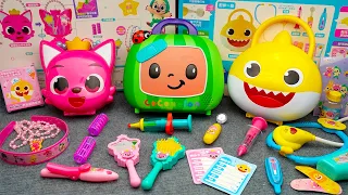 65 Minutes Satisfying Unboxing Cocomelon Toys, Baby Shark Set, Cute Pink Ice Cream Store | Toys ASMR