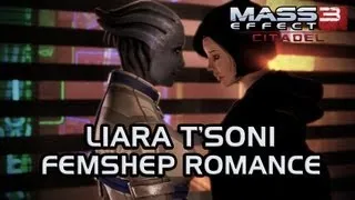 Mass Effect 3 Citadel DLC: Liara & FemShep Romance (All scenes)