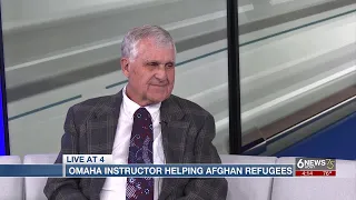 Omaha instructor helping Afghan refugees