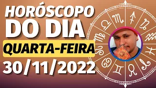 HOROSCOPO DO DIA 30 DE NOVEMBRO | QUARTA-FEIRA ❤️ TODOS OS SIGNOS