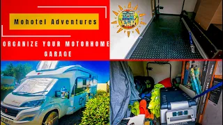 Organise your Motorhome Garage with essential equipment