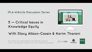 5: Critical Issues in Knowledge Equity with Stacy Allison-Cassin and Karim Tharani