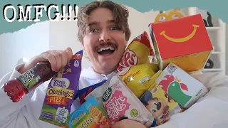 EATING LIKE A CHILD FOR 24 HOURS! // CHALLENGE // DAN AITCHIE